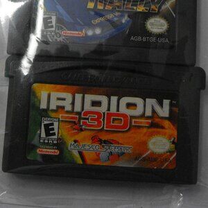 Gameboy Advance Game Iridion 3D and FA-18F